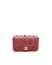 Chanel Lambskin Quilted Mini Rectangular Flap Bag