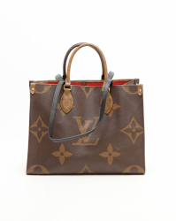 Louis Vuitton Monogram Giant Reverse Onthego MM Tote Bag