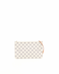 Louis Vuitton Damier Azur Neverfull Pouch