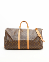 Louis Vuitton Monogram Keepall Bandoulière 55 Weekend Bag