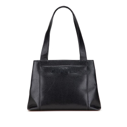 Chanel B Chanel Black Caviar Leather Leather Caviar LAX Embroidered Logo Tote Italy