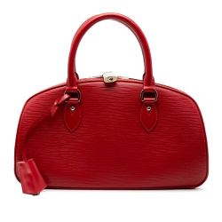 Louis Vuitton AB Louis Vuitton Red Epi Leather Leather Epi Jasmine France
