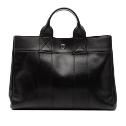 Hermès B Hermès Black Calf Leather Box Fourre Tout PM France
