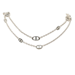 Hermès AB Hermès Silver SV925 / Sterling Silver Metal Sterling Silver Farandole Long Necklace 120 France