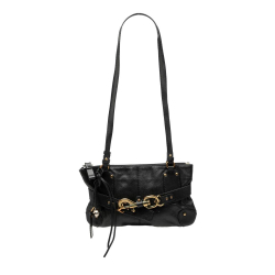Chloé B Chloé Black Calf Leather Kerala Shoulder Bag Romania