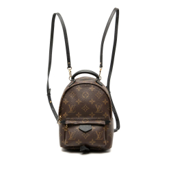 Louis Vuitton AB Louis Vuitton Brown Monogram Canvas Fabric Monogram Mini Palm Springs France