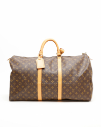 Louis Vuitton Monogram Keepall 55 Weekend Bag