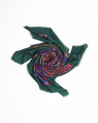 Gucci Vintage Wool Silk Scarf