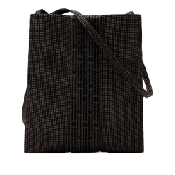 Hermès AB Hermès Gray Polyester Fabric Canvas Herline Pochette France