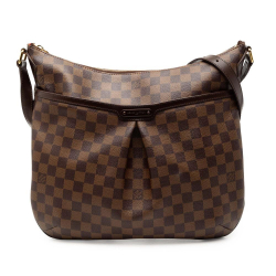 Louis Vuitton B Louis Vuitton Brown Damier Canvas Fabric Damier Ebene Bloomsbury GM France
