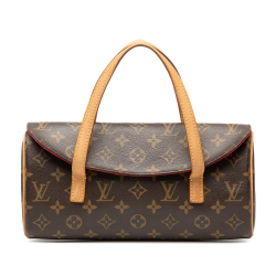 Louis Vuitton B Louis Vuitton Brown Monogram Canvas Fabric Monogram Sonatine France