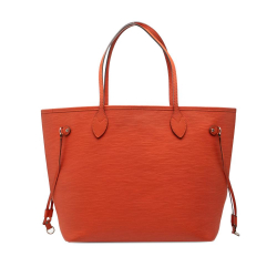 Louis Vuitton B Louis Vuitton Orange Epi Leather Leather Epi Neverfull MM France