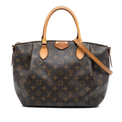 Louis Vuitton B Louis Vuitton Brown Monogram Canvas Fabric Monogram Turenne MM France