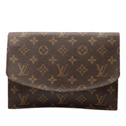Louis Vuitton B Louis Vuitton Brown Monogram Canvas Fabric Monogram Pochette Rabat 23 France