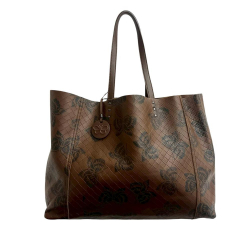 Bottega Veneta AB Bottega Veneta Brown Nappa Leather Leather Nappa Intrecciomirage Butterfly Tote Italy