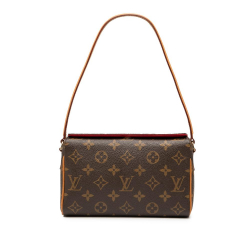 Louis Vuitton AB Louis Vuitton Brown Monogram Canvas Fabric Monogram Recital France