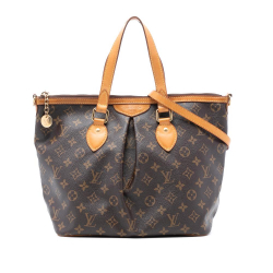 Louis Vuitton B Louis Vuitton Brown Monogram Canvas Fabric Monogram Palermo PM France