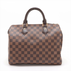 Louis Vuitton Speedy 30 Canvas Trunk Crossbody Damier Ebene