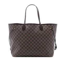 Louis Vuitton B Louis Vuitton Brown Damier Canvas Fabric Damier Ebene Neverfull GM France