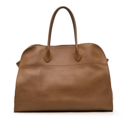 The Row B The Row Brown Calf Leather Margaux 17 Italy