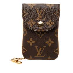 Louis Vuitton AB Louis Vuitton Brown Monogram Canvas Fabric Monogram Etui Phone Case MM France