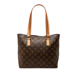 Louis Vuitton B Louis Vuitton Brown Monogram Canvas Fabric Monogram Cabas Piano France