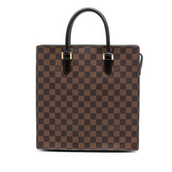 Louis Vuitton AB Louis Vuitton Brown Damier Canvas Fabric Damier Ebene Venice Sac Plat France