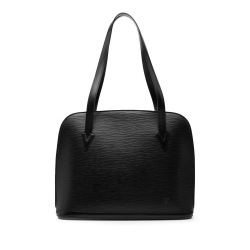 Louis Vuitton AB Louis Vuitton Black Epi Leather Leather Epi Lussac France