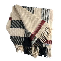 Burberry Scarve Wool Check Bicolor