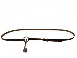 Prada Dünner Ledergürtel