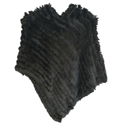 Oakwood Cape aus Hasenfell mit Kapuze