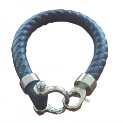 Omega Leather Bracelet