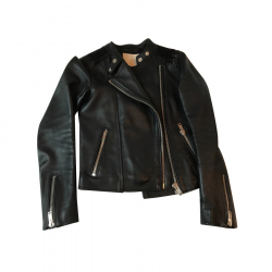 Maje Jacke aus Leder