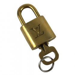 Louis Vuitton Schloss und Schlüssel