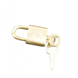 Louis Vuitton Vorhängeschloss und Schlüssel