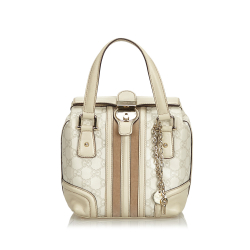 Gucci Leather Guccissima Treasure Handbag