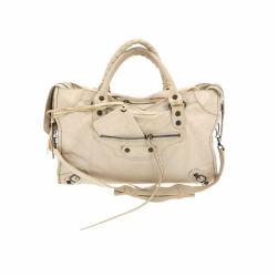 Balenciaga White City Bag