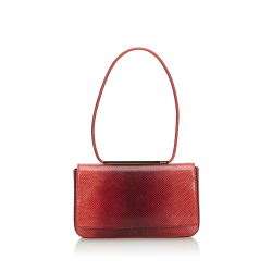 Gucci Lizard Leather Baguette