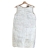 Fendi Sleeveless dress, aged effect, with embroidered motifs.