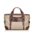 Celine AB Celine Brown Beige PVC Plastic Macadam Boogie France