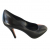 Navyboot Schwarze Lederpumps