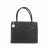 Chanel Medallion Tote bag in caviar leather.