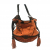 Lancel Brigitte Bardot bb tote Tasche aus orangem Wildleder