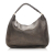 Fendi B Fendi Brown Bronze Calf Leather Selleria Shoulder Bag Italy
