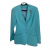 Thierry Mugler Turquoise jacket 