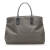 Bottega Veneta B Bottega Veneta Gray Coated Canvas Fabric Marco Polo Tote Bag Italy
