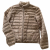Moncler Down vest suede/doudoune en daim