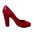Dolce&Gabbana Chaussures en cuir verni rouge
