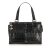 Saint Laurent B YSL Black Calf Leather Croc Embossed Handbag France