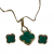 Chloé by Liv Oliver Necklace and earrings in the style of van Cleef